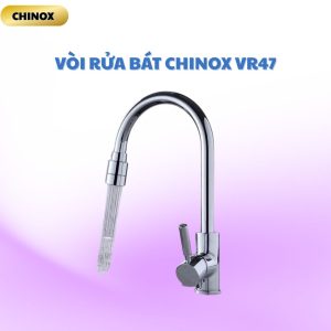 Vòi rửa bát đầu xoay quả CHINOX VR47
