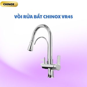 Vòi rửa bát dây rút 3 đường nước CHINOX VR45