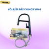 Vòi rửa bát rút cài nam châm silicon CHINOX VR64 - dây da đen