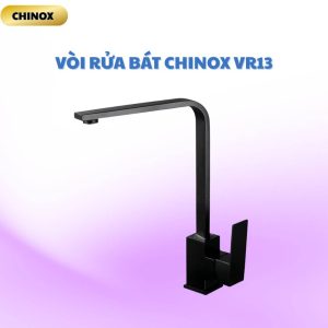 Vòi rửa bát số 7 thân dẹt CHINOX CHINOX VR13- màu nano