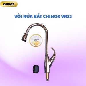Vòi rửa bát thiên nga cần cao CHINOX VR32- bóng