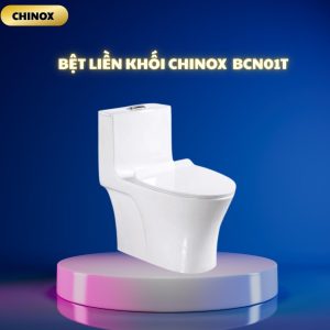 Bệt liền khối CHINOX BCN01T - Trắng
