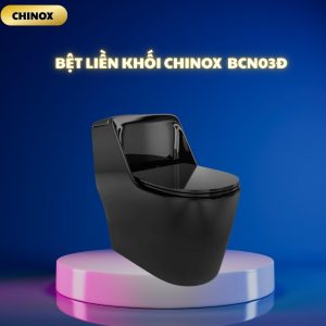 Bệt liền khối CHINOX BCN03Đ - Đen