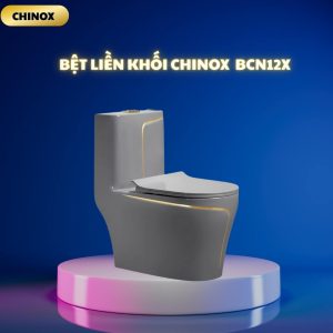 Bệt liền khối CHINOX BCN12X - xám ghi