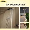 Sen tắm âm tường vòng tròn 2 chế độ mưa CHINOX SA05