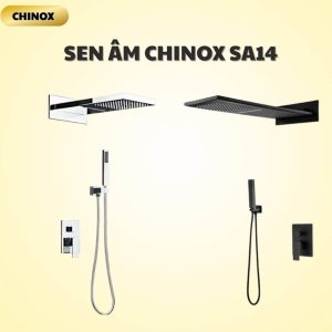 Sen âm tường bát hộp chữ nhật CHINOX SA14