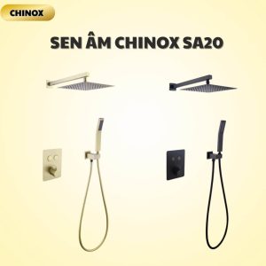 Sen tắm âm tường đơn giản CHINOX SA20