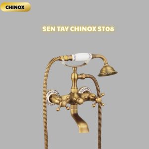 Sen tắm tay màu đồng CHINOX ST08