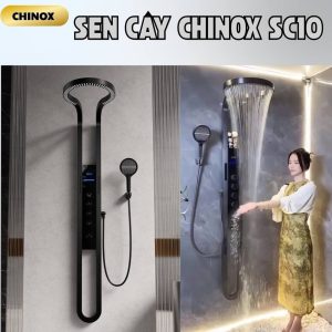 Sen tắm cây cầu vồng cỡ vừa có hiển thị led CHINOX SC10