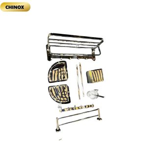 Bộ phụ kiện 6 món inox 304 bóng CHINOX CNPK03